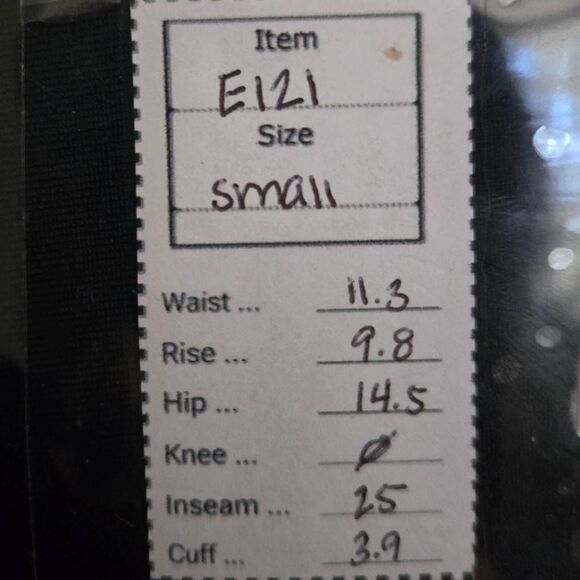 Zumba Everywhere High Waisted Ankle Leggings Bold Black Size S (E121) - Picture 8 of 8